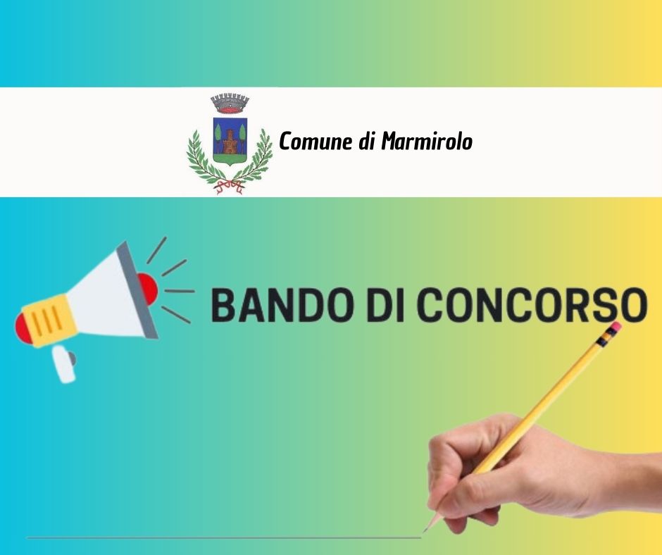 Concorso pubblico per Funzionario Tecnico - approvazione graduatoria finale