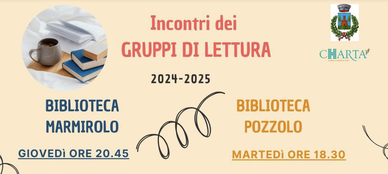 Incontri dei Gruppi di Lettura