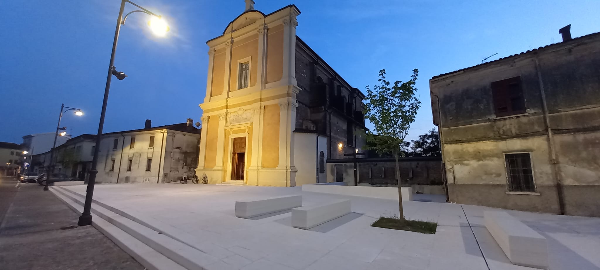 La chiesa parrocchiale dei SS Filippo e Giacomo