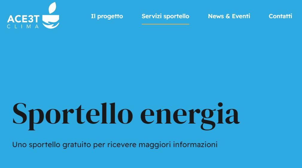 Sportello energia: uno sportello gratuito per ricevere maggiori informazioni