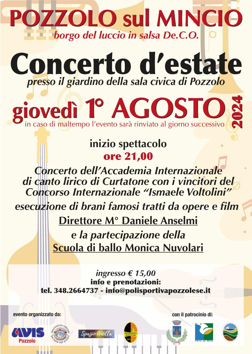 Concerto d'Estate a Pozzolo sul Mincio