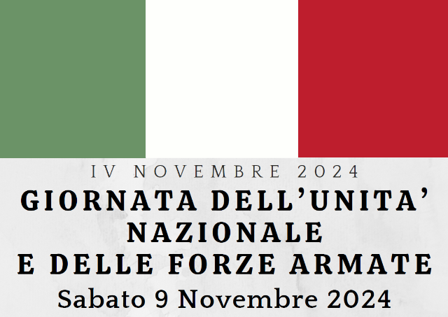 Giornata dell'Unità nazionale e delle Forze Armate